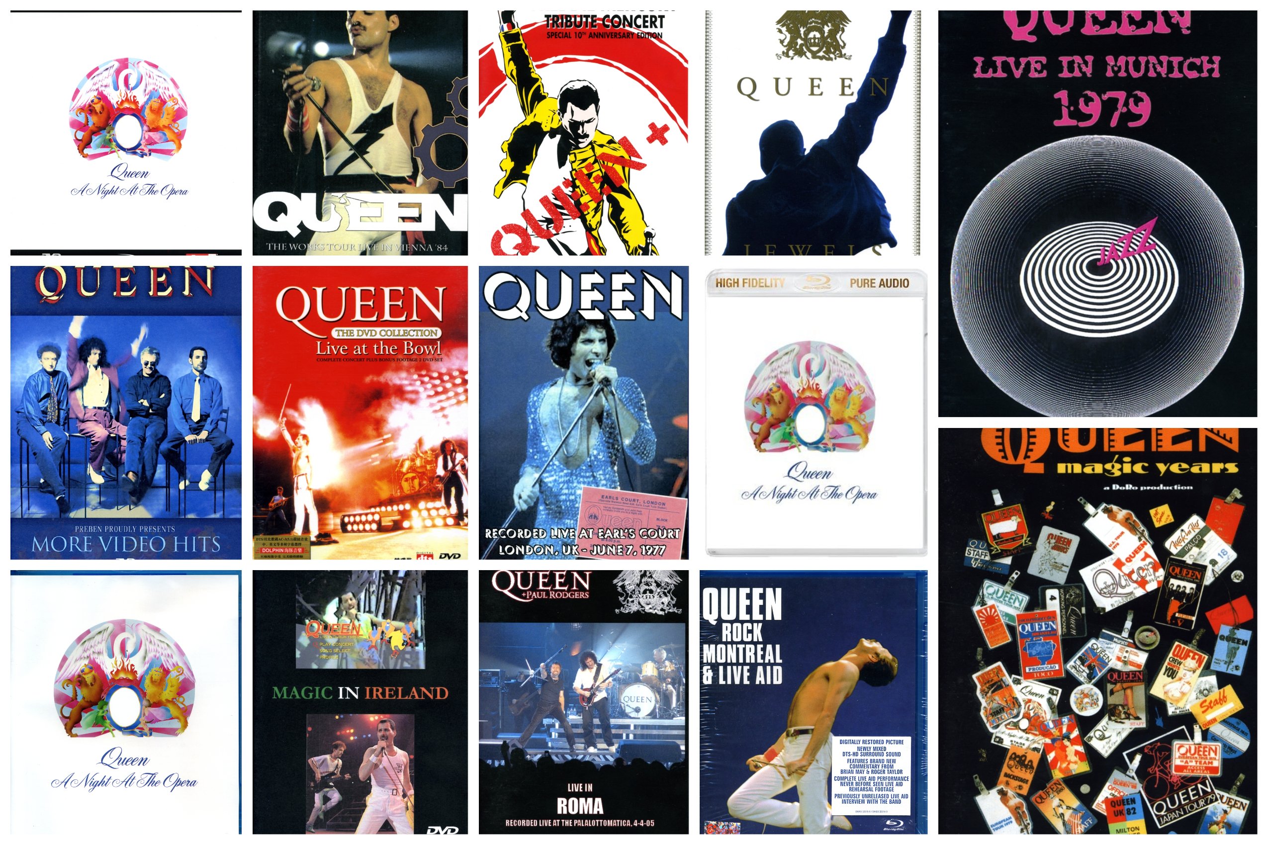 DVD, Blu-ray, Video CD & UMD – Queenvinyls.com